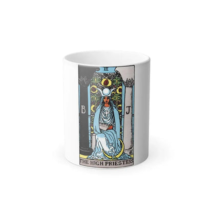 The High Priestess (Tarot Card) Color Changing Mug 11oz Default Title 11oz - Go Mug Yourself