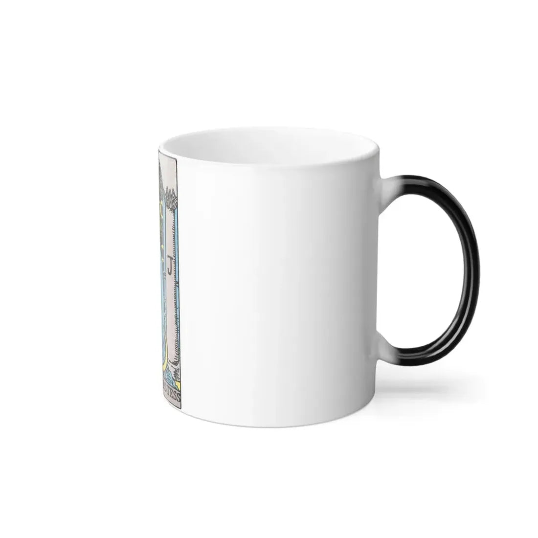 The High Priestess (Tarot Card) Color Changing Mug 11oz - Go Mug Yourself