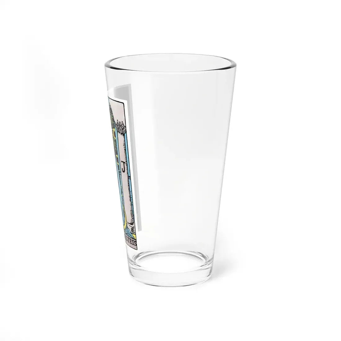 The High Priestess (Tarot Card) Pint Glass 16oz - Go Mug Yourself