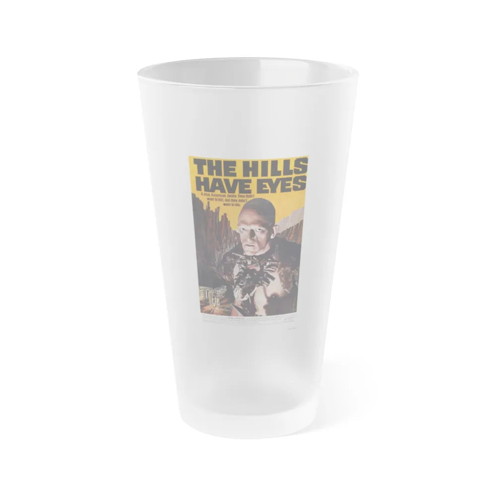 THE HILLS HAVE EYES 1977 Movie Poster - Frosted Pint Glass 16oz-Go Mug Yourself