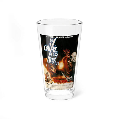 THE HILLS HAVE EYES PART 2 (FRENCH) 1984 Movie Poster - Pint Glass 16oz-16oz-Go Mug Yourself