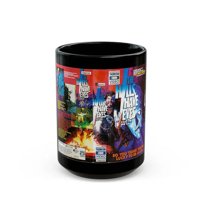 THE HILLS HAVE EYES PART 2 (VHS COVER) - Black Coffee Mug 15oz - Go Mug Yourself