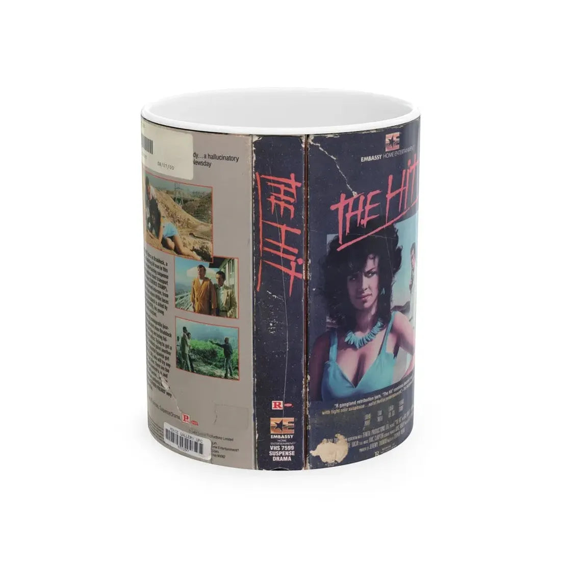 THE HIT (VHS COVER) - White Coffee Mug 11oz - Go Mug Yourself