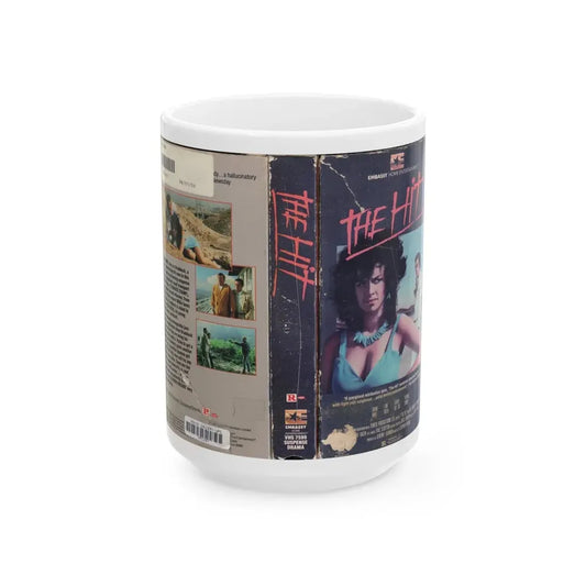 THE HIT (VHS COVER) - White Coffee Mug 15oz - Go Mug Yourself