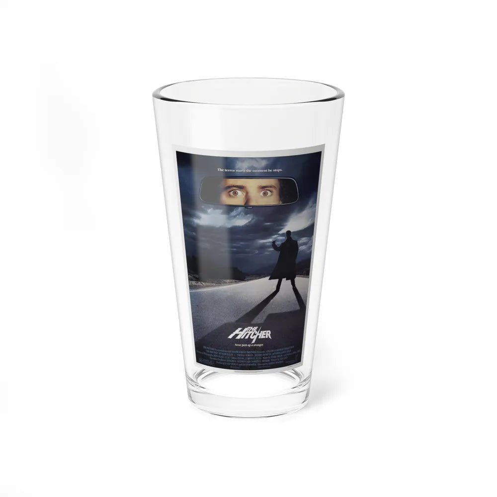 THE HITCHER 1986 Movie Poster - Pint Glass 16oz-16oz-Go Mug Yourself