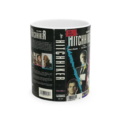 THE HITCHHIKER VOLUME 1 (VHS COVER) - White Coffee Mug 11oz - Go Mug Yourself