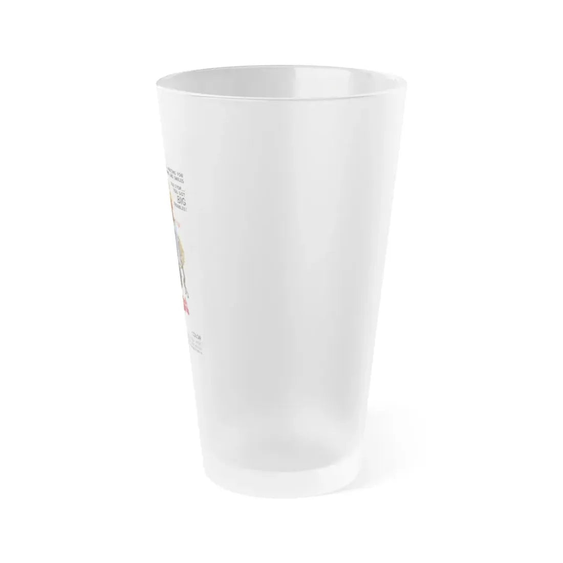 THE HITCHHIKERS 1972 Movie Poster - Frosted Pint Glass 16oz - Go Mug Yourself