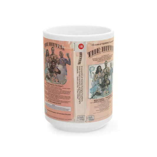 THE HITTER (VHS COVER) - White Coffee Mug 15oz - Go Mug Yourself