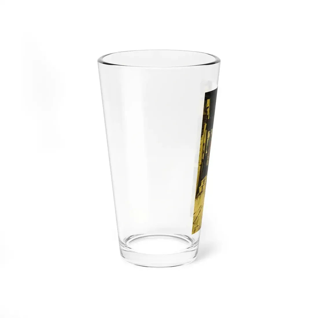 The Hold Up (Magazine Illustration) Pint Glass 16oz - Go Mug Yourself