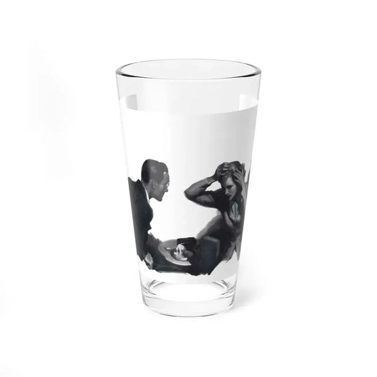 The Hollow Dragon (2), Redbook, December 1936 (Magazine Illustration) Pint Glass 16oz 16oz - Go Mug Yourself