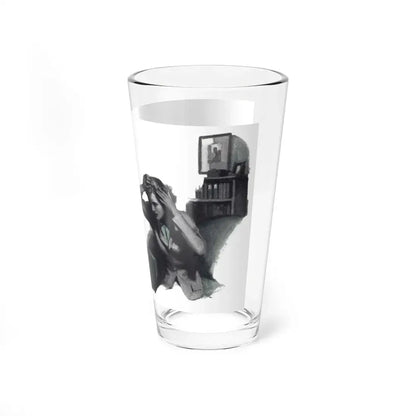 The Hollow Dragon (2), Redbook, December 1936 (Magazine Illustration) Pint Glass 16oz - Go Mug Yourself