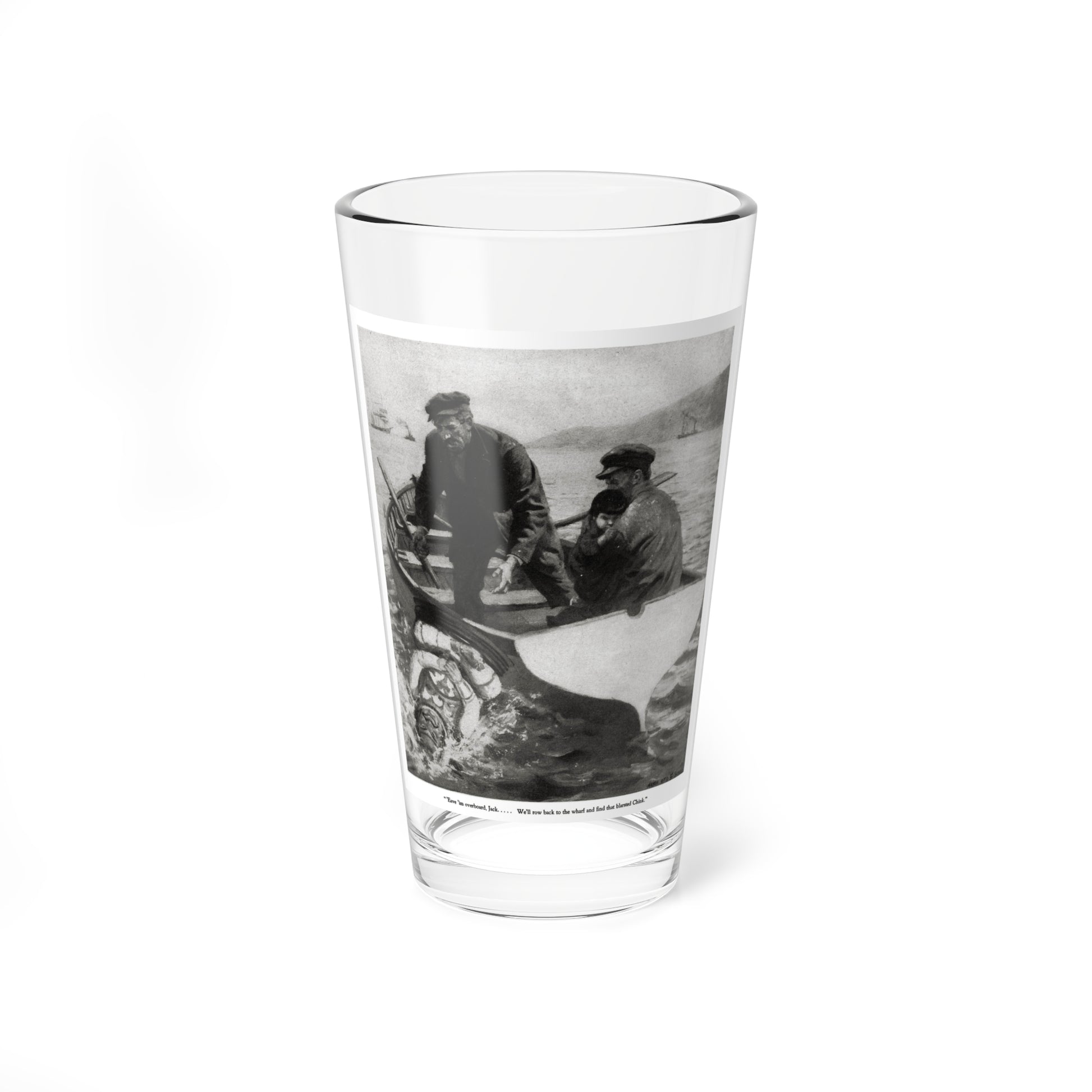 The Hollow God (2), Redbook magazine, December 1926 (Magazine Illustration) Pint Glass 16oz-16oz-Go Mug Yourself