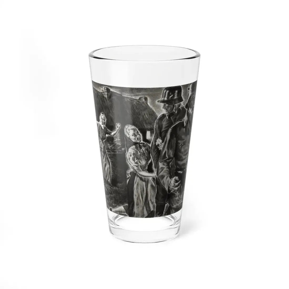 The Holy Child of Agincourt, Liberty magazine, November 30, 1940 (Magazine Illustration) Pint Glass 16oz 16oz - Go Mug Yourself