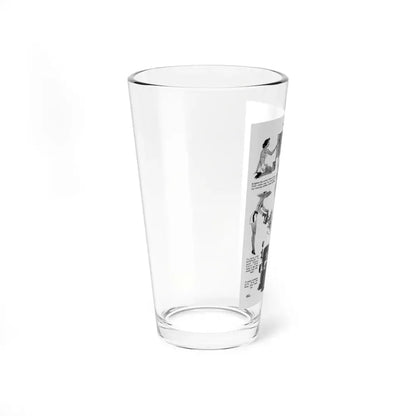 The Home Beautiful, Ballyhoo Magazine, February 1935 (Magazine Illustration) Pint Glass 16oz - Go Mug Yourself