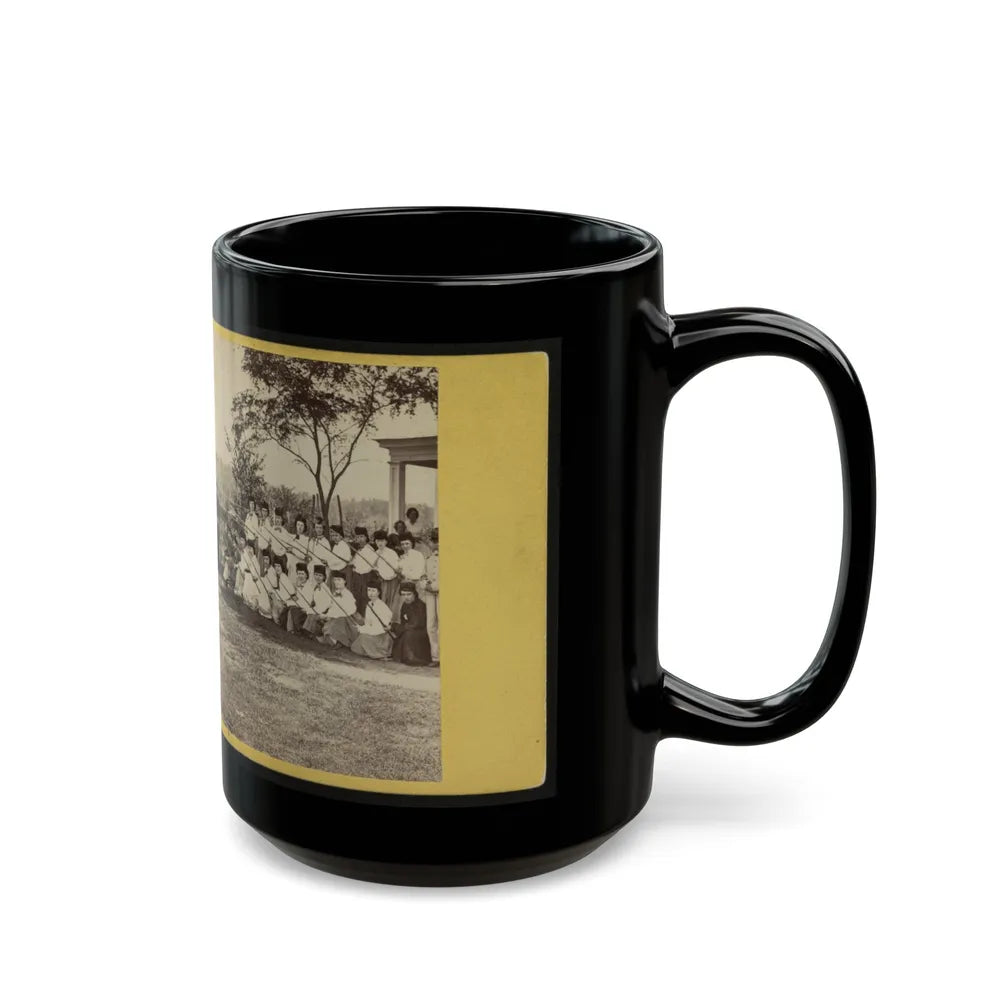 The Home Guard White Mountain Rangers (1) (U.S. Civil War) Black Coffee Mug-Go Mug Yourself