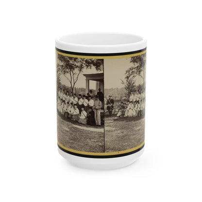 The Home Guard White Mountain Rangers (1) (U.S. Civil War) White Coffee Mug-15oz-Go Mug Yourself