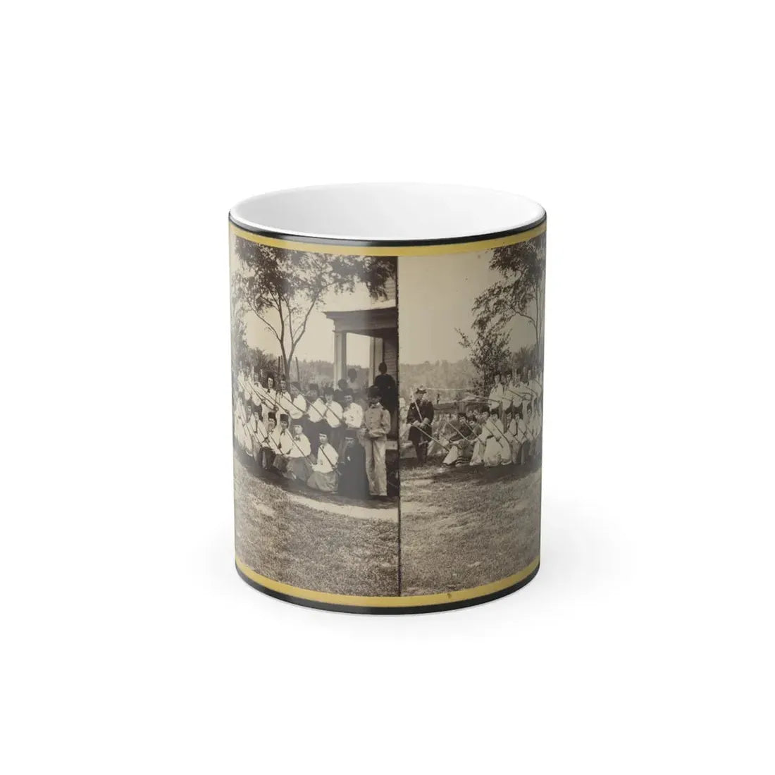The Home Guard  White Mountain Rangers (1) (U.S. Civil War) Color Changing Coffee Mug 11oz Default Title 11oz - Go Mug Yourself
