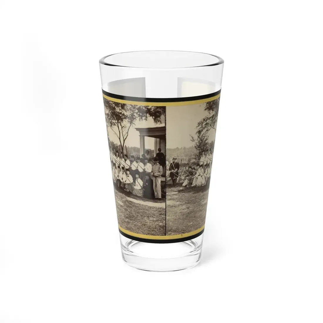 The Home Guard  White Mountain Rangers (1) (U.S. Civil War) Pint Glass 16oz 16oz - Go Mug Yourself