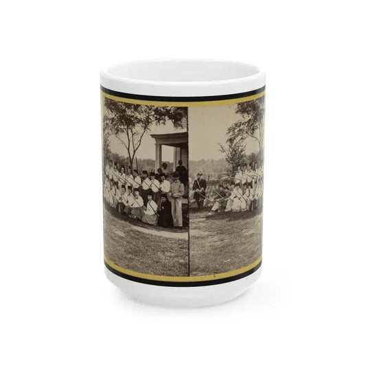 The Home Guard  White Mountain Rangers (1) (U.S. Civil War) White Coffee Mug 15oz - Go Mug Yourself