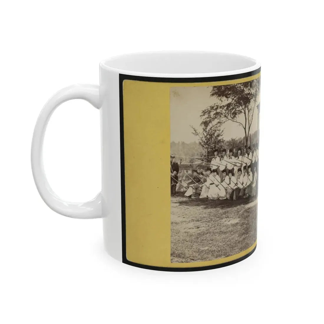 The Home Guard  White Mountain Rangers (1) (U.S. Civil War) White Coffee Mug - Go Mug Yourself