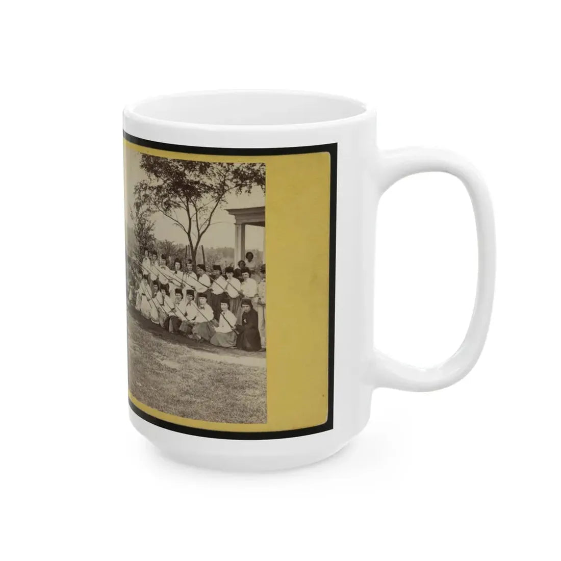 The Home Guard  White Mountain Rangers (1) (U.S. Civil War) White Coffee Mug - Go Mug Yourself