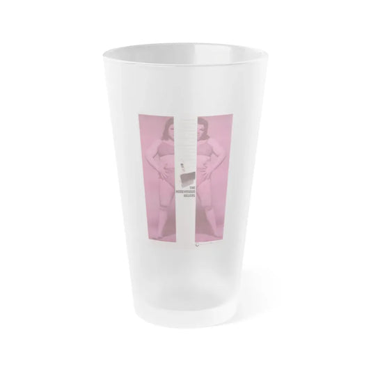 THE HONEYMOON KILLERS 1970 Movie Poster - Frosted Pint Glass 16oz Default Title - Go Mug Yourself