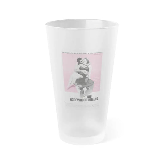 THE HONEYMOON KILLERS (2) 1970 Movie Poster - Frosted Pint Glass 16oz Default Title - Go Mug Yourself