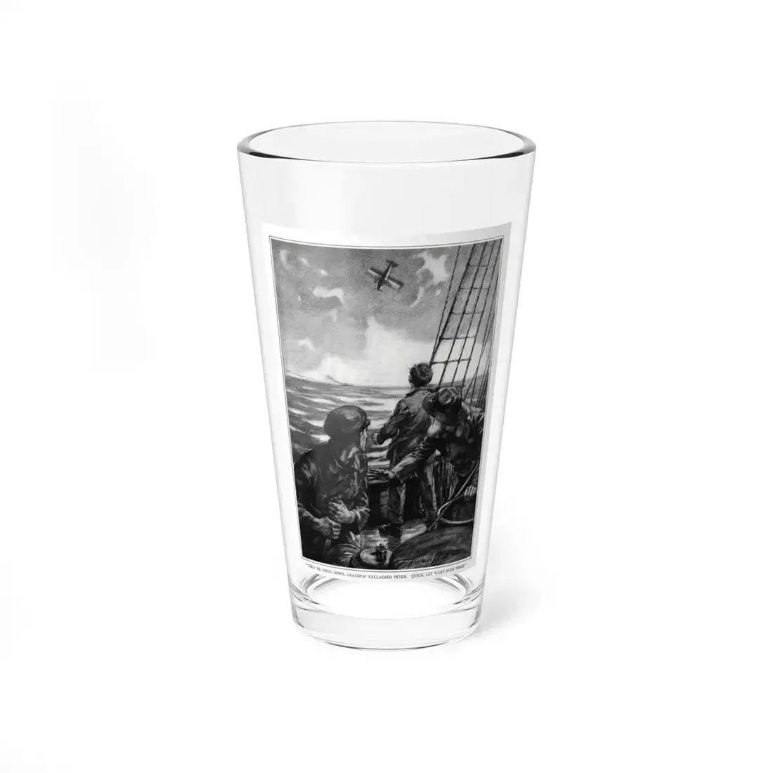 The Honorable Peter (1), St. Nicholas magazine, September 1927 (Magazine Illustration) Pint Glass 16oz 16oz - Go Mug Yourself
