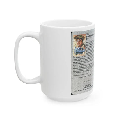 THE HOOTCH COUNTY BOYS (VHS COVER) - White Coffee Mug - Go Mug Yourself
