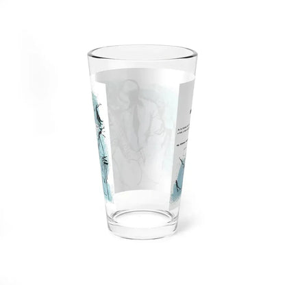 The Horn, Nugget magazine, October 1956 (Magazine Illustration) Pint Glass 16oz - Go Mug Yourself