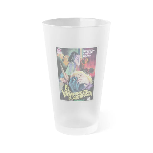 THE HORRIBLE SEXY VAMPIRE 1971 Movie Poster - Frosted Pint Glass 16oz-16oz-Frosted-Go Mug Yourself