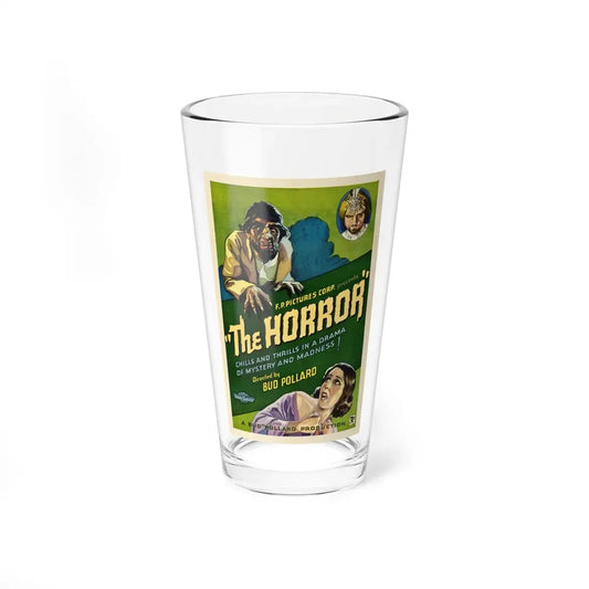 THE HORROR 1932 Movie Poster - Pint Glass 16oz 16oz - Go Mug Yourself