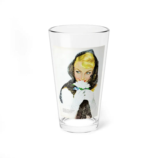The Horse in the Parlor, Today's Woman, January 1952 (Magazine Illustration) Pint Glass 16oz 16oz - Go Mug Yourself