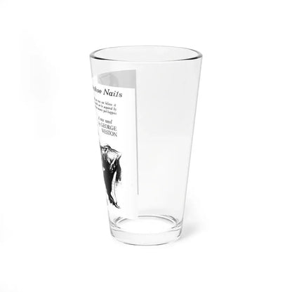The Horseshoe Nails (1), Collier's, April 30, 1927 (Magazine Illustration) Pint Glass 16oz - Go Mug Yourself