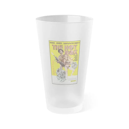 THE HOT BOX 1972 Movie Poster - Frosted Pint Glass 16oz Default Title - Go Mug Yourself
