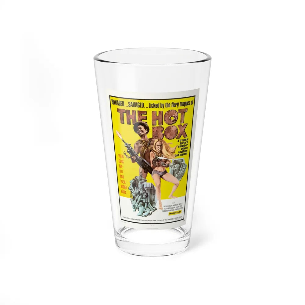 THE HOT BOX 1972 Movie Poster - Pint Glass 16oz-16oz-Go Mug Yourself