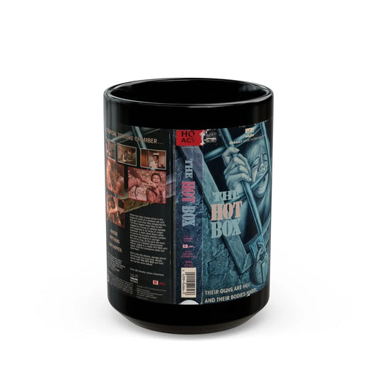 THE HOT BOX (VHS COVER) - Black Coffee Mug-15oz-Go Mug Yourself