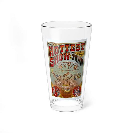 THE HOTTEST SHOW IN TOWN 1974 Movie Poster - Pint Glass 16oz 16oz - Go Mug Yourself