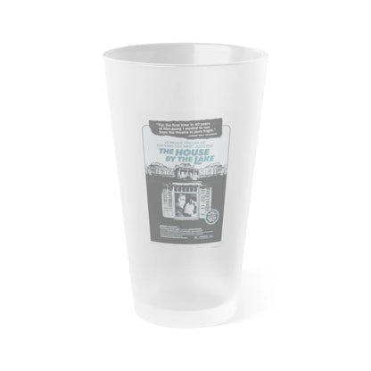 THE HOUSE BY THE LAKE 1976 Movie Poster - Frosted Pint Glass 16oz-Go Mug Yourself