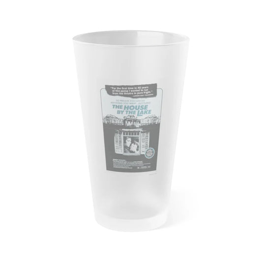 THE HOUSE BY THE LAKE 1976 Movie Poster - Frosted Pint Glass 16oz-Go Mug Yourself