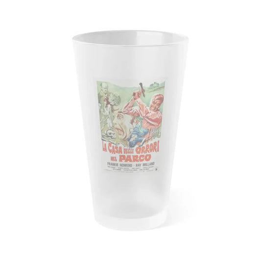 THE HOUSE IN NIGHTMARE PARK (ITALIAN) 1973 Movie Poster - Frosted Pint Glass 16oz Default Title - Go Mug Yourself