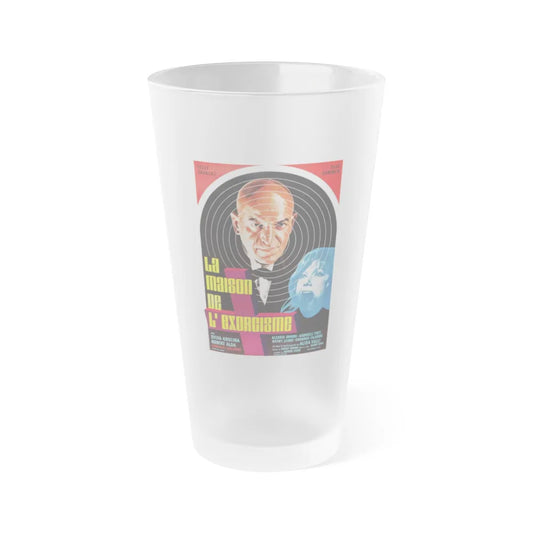 THE HOUSE OF EXORCISM (LISA AND THE DEVIL) FRENCH 1974 Movie Poster - Frosted Pint Glass 16oz-Go Mug Yourself