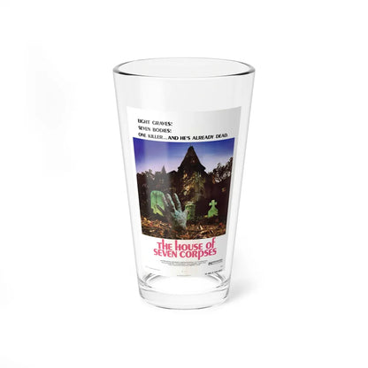 THE HOUSE OF SEVEN CORPSES 1974 Movie Poster - Pint Glass 16oz-16oz-Go Mug Yourself