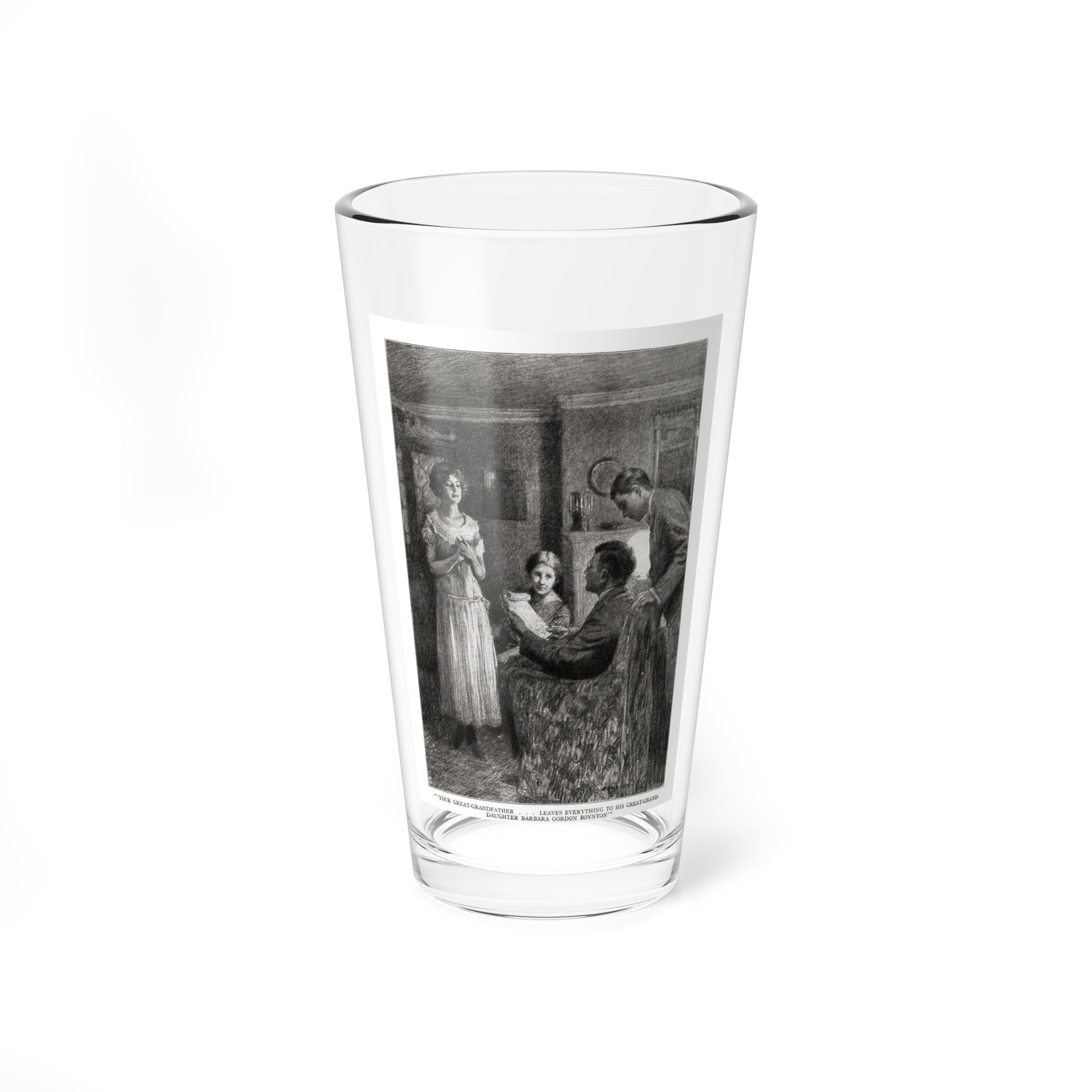 The House of the Lions, St. Nicholas magazine, October 1924 (Magazine Illustration) Pint Glass 16oz-16oz-Go Mug Yourself