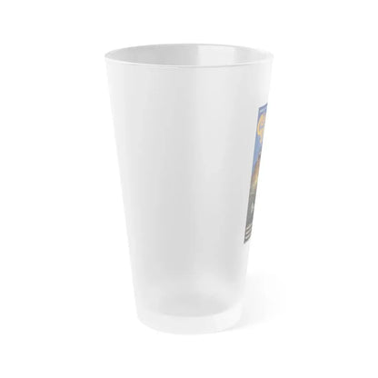 THE HOUSE OF THE SEVEN GRAVES 1982 Movie Poster - Frosted Pint Glass 16oz - Go Mug Yourself