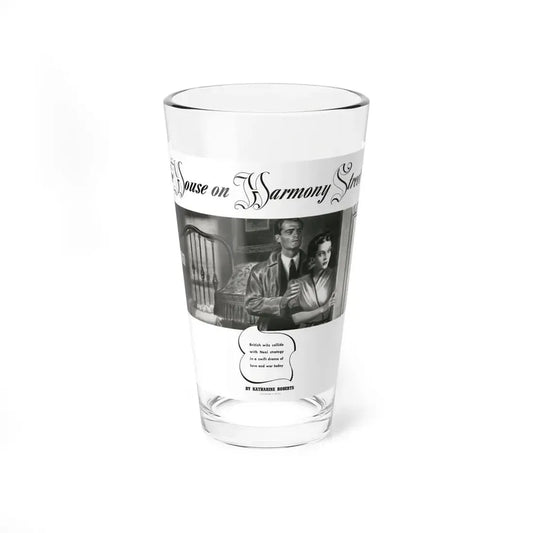 The House on Harmony Street (Pt. 1), Liberty, May 31, 1941 (Magazine Illustration) Pint Glass 16oz 16oz - Go Mug Yourself