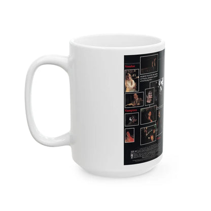 THE HOUSE THAT DRIPPED BLOOD (VHS COVER) - White Coffee Mug-Go Mug Yourself