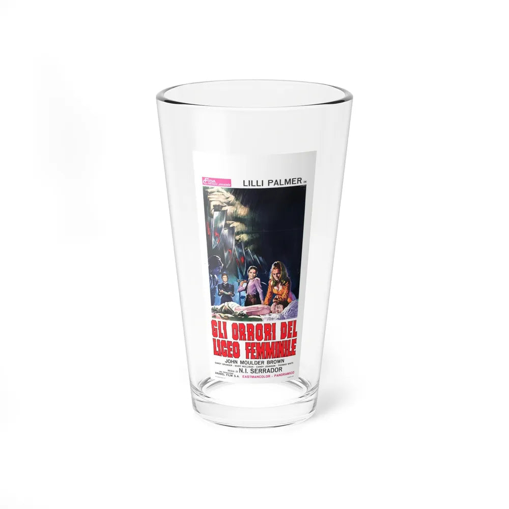 THE HOUSE THAT SCREAMED (ITALIAN) 1969 Movie Poster - Pint Glass 16oz-16oz-Go Mug Yourself