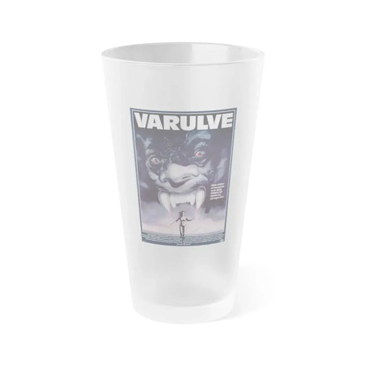 THE HOWLING (DANISH) 1981 Movie Poster - Frosted Pint Glass 16oz Default Title - Go Mug Yourself