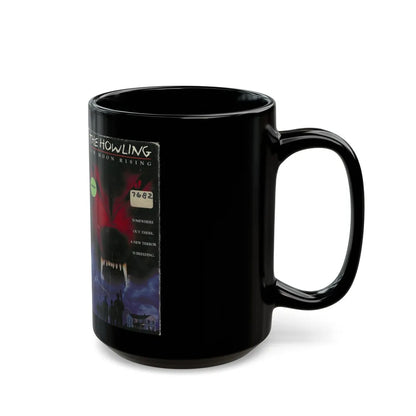 THE HOWLING NEW MOON RISING VERSION2 (VHS COVER) - Black Coffee Mug-Go Mug Yourself